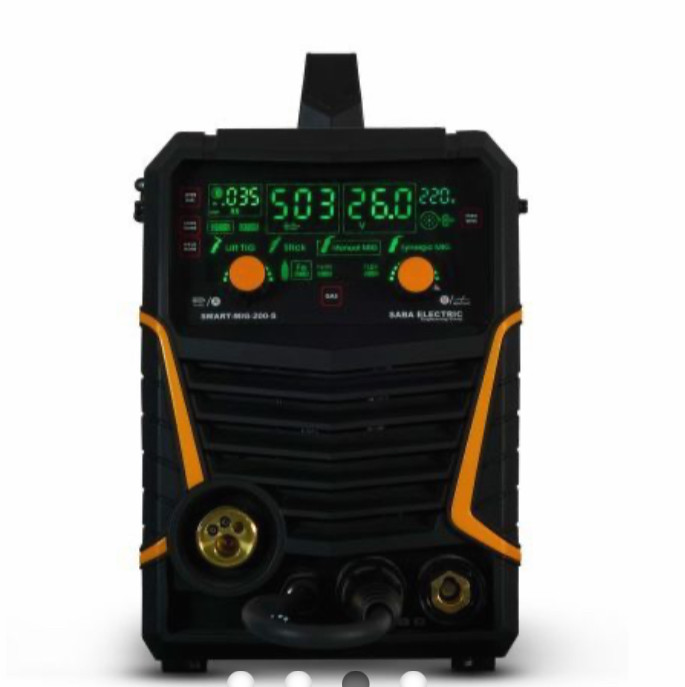 دستگاه جوش میگ اینورتر 200 آمپر صباالکتریک مدل SMART MIG 200 S