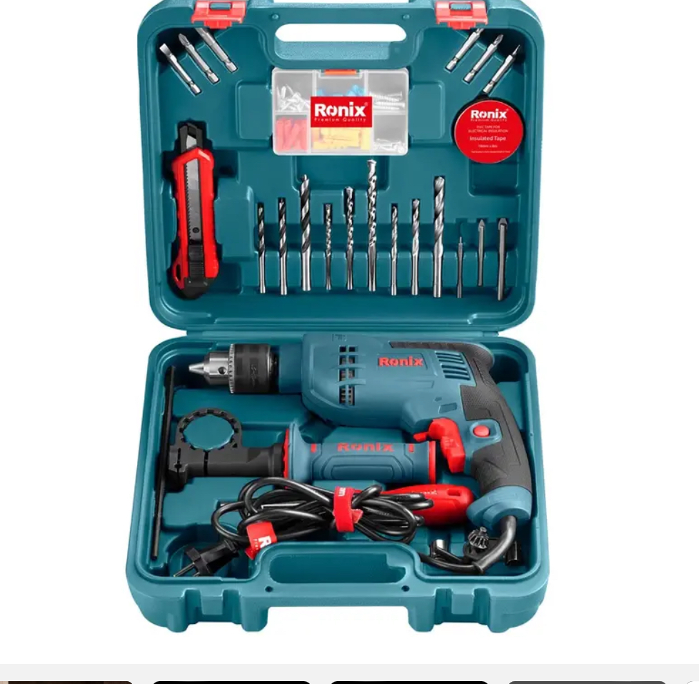 ست ترکیبی دریل برقی 33 پارچه مدل RS-0008